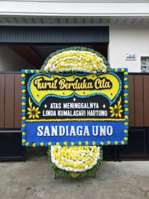 Papan Bunga Duka di 16 Ilir